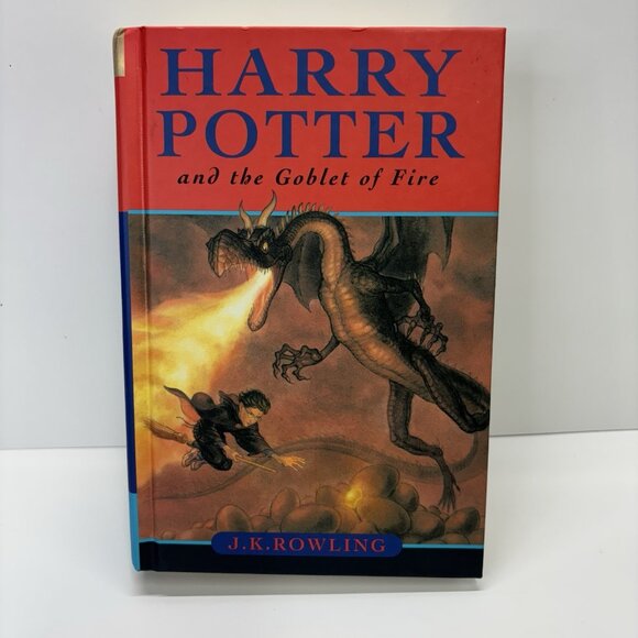 1st Edition Harry Potter and The Goblet of Fire Canadian Hardback Raincoast - Picture 1 of 9